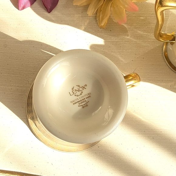 Lenox Haute Couture Footed Cup ⭐ Set of 3 Teacups Mugs $270 - Picture 6 of 16